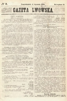 Gazeta Lwowska. 1864, nr 2