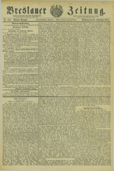 Breslauer Zeitung. Jg.62, Nr. 451 (28 September 1881) - Morgen-Ausgabe + dod.