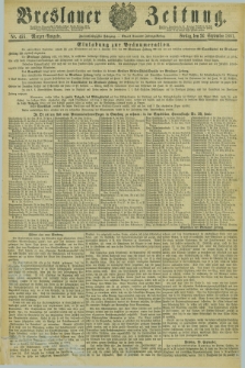 Breslauer Zeitung. Jg.62, Nr. 455 (30 September 1881) - Morgen-Ausgabe + dod.