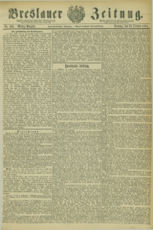 Breslauer Zeitung. Jg.62, Nr. 486 (18 October 1881) - Mittag-Ausgabe