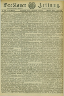 Breslauer Zeitung. Jg.62, Nr. 490 (20 October 1881) - Mittag-Ausgabe