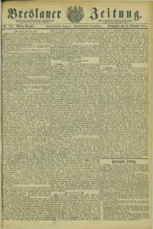 Breslauer Zeitung. Jg.62, Nr. 530 (12 November 1881) - Mittag-Ausgabe