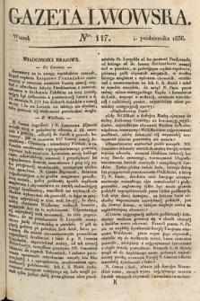 Gazeta Lwowska. 1836, nr 117