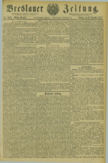 Breslauer Zeitung. Jg.62, Nr. 599 A (23 December 1881) - Mittag-Ausgabe