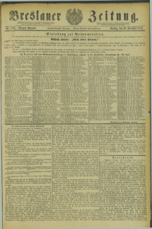 Breslauer Zeitung. Jg.62, Nr. 609 (30 December 1881) - Morgen-Ausgabe + dod.