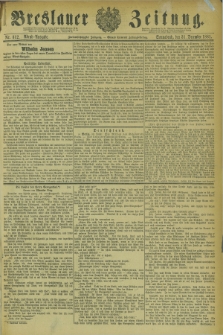 Breslauer Zeitung. Jg.62, Nr. 612 (31 December 1881) - Abend-Ausgabe