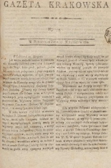 Gazeta Krakowska. 1809, nr 75