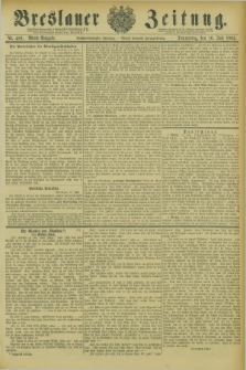 Breslauer Zeitung. Jg.66, Nr. 489 (16 Juli 1885) - Abend-Ausgabe