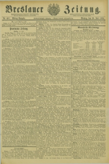 Breslauer Zeitung. Jg.66, Nr. 497 (20 Juli 1885) - Mittag-Ausgabe