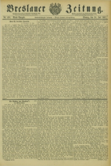Breslauer Zeitung. Jg.66, Nr. 498 (20 Juli 1885) - Abend-Ausgabe