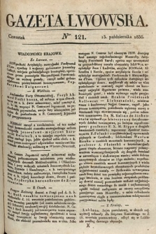 Gazeta Lwowska. 1836, nr 121