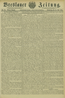 Breslauer Zeitung. Jg.66, Nr. 505 (23 Juli 1885) - Morgen-Ausgabe + dod.