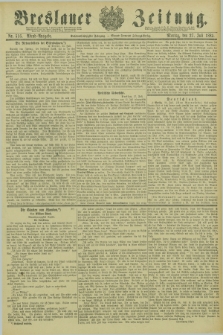 Breslauer Zeitung. Jg.66, Nr. 516 (27 Juli 1885) - Abend-Ausgabe