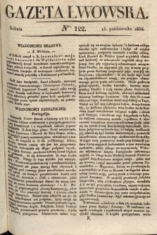 Gazeta Lwowska. 1836, nr 122