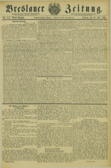 Breslauer Zeitung. Jg.66, Nr. 519 (28 Juli 1885) - Abend-Ausgabe