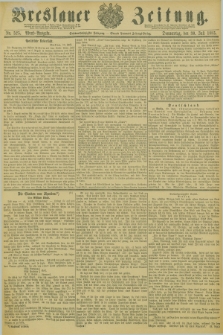 Breslauer Zeitung. Jg.66, Nr. 525 (30 Juli 1885) - Abend-Ausgabe