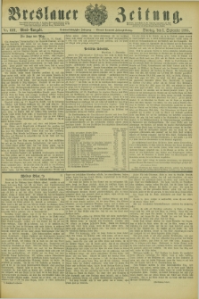 Breslauer Zeitung. Jg.66, Nr. 609 (1 September 1885) - Abend-Ausgabe