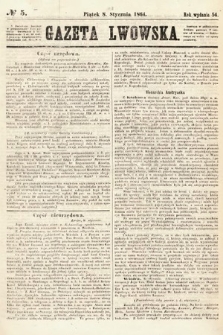 Gazeta Lwowska. 1864, nr 5