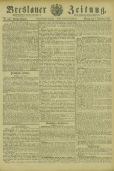 Breslauer Zeitung. Jg.66, Nr. 623 (7 September 1885) - Mittag-Ausgabe