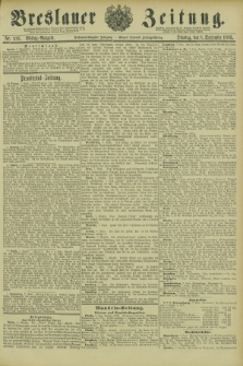 Breslauer Zeitung. Jg.66, Nr. 626 (8 September 1885) - Mittag-Ausgabe