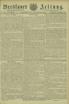 Breslauer Zeitung. Jg.66, Nr. 627 (8 September 1885) - Abend-Ausgabe