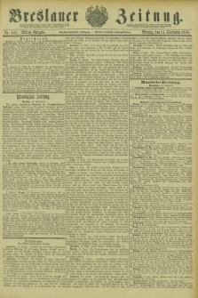 Breslauer Zeitung. Jg.66, Nr. 641 (14 September 1885) - Mittag-Ausgabe