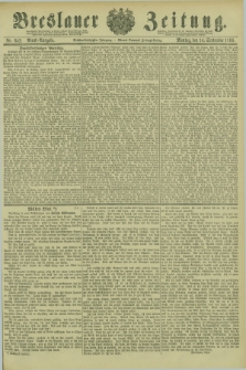 Breslauer Zeitung. Jg.66, Nr. 642 (14 September 1885) - Abend-Ausgabe