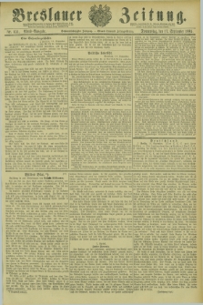 Breslauer Zeitung. Jg.66, Nr. 651 (17 September 1885) - Abend-Ausgabe