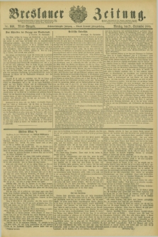 Breslauer Zeitung. Jg.66, Nr. 660 (21 September 1885) - Abend-Ausgabe