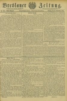 Breslauer Zeitung. Jg.66, Nr. 663 (22 September 1885) - Abend-Ausgabe