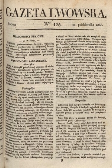 Gazeta Lwowska. 1836, nr 125