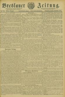 Breslauer Zeitung. Jg.66, Nr. 674 (26 September 1885) - Mittag-Ausgabe