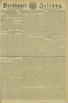Breslauer Zeitung. Jg.66, Nr. 676 (27 September 1885) - Morgen-Ausgabe + dod.