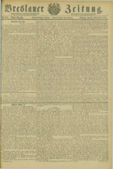 Breslauer Zeitung. Jg.66, Nr. 681 (29 September 1885) - Abend-Ausgabe
