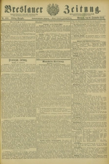 Breslauer Zeitung. Jg.66, Nr. 683 (30 September 1885) - Mittag-Ausgabe