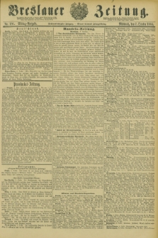 Breslauer Zeitung. Jg.66, Nr. 701 (7 October 1885) - Mittag-Ausgabe