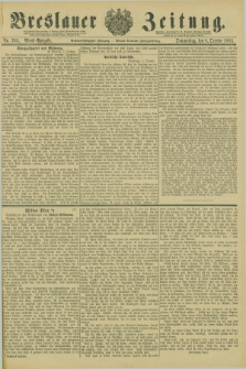 Breslauer Zeitung. Jg.66, Nr. 705 (8 October 1885) - Abend-Ausgabe