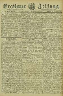 Breslauer Zeitung. Jg.66, Nr. 719 (14 October 1885) - Mittag-Ausgabe