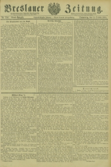 Breslauer Zeitung. Jg.66, Nr. 723 (15 October 1885) - Abend-Ausgabe