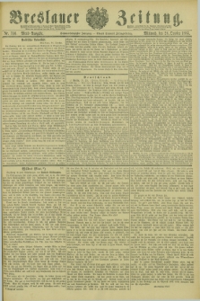 Breslauer Zeitung. Jg.66, Nr. 756 (28 October 1885) - Abend-Ausgabe