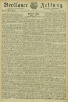 Breslauer Zeitung. Jg.66, Nr. 761 (30 October 1885) - Mittag-Ausgabe