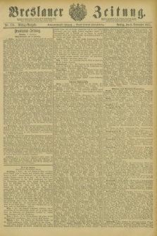 Breslauer Zeitung. Jg.66, Nr. 779 (6 November 1885) - Mittag-Ausgabe