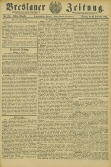 Breslauer Zeitung. Jg.66, Nr. 803 (16 November 1885) - Mittag-Ausgabe