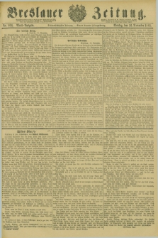 Breslauer Zeitung. Jg.66, Nr. 804 (16 November 1885) - Abend-Ausgabe