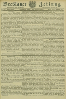 Breslauer Zeitung. Jg.66, Nr. 816 (20 November 1885) - Abend-Ausgabe