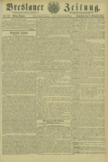 Breslauer Zeitung. Jg.66, Nr. 818 (21 November 1885) - Mittag-Ausgabe