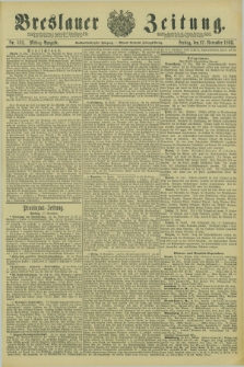 Breslauer Zeitung. Jg.66, Nr. 833 (27 November 1885) - Mittag-Ausgabe