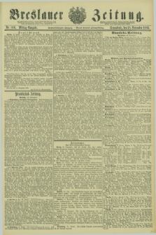 Breslauer Zeitung. Jg.66, Nr. 836 (28 November 1885) - Mittag-Ausgabe