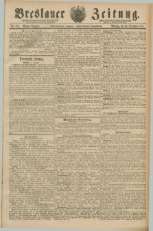 Breslauer Zeitung. Jg.66, Nr. 875 (14 December 1885) - Mittag-Ausgabe