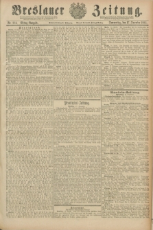 Breslauer Zeitung. Jg.66, Nr. 884 (17 December 1885) - Mittag-Ausgabe